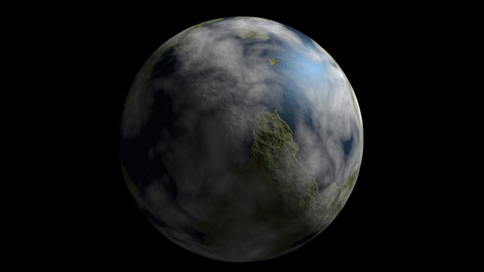 Cycles Telluric Planet Procedural Generator preview image 1